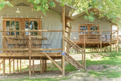Cabin Lodge STANDARD 38m² (2 bedrooms) sheltered terrace 8m²