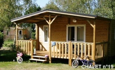 Standard Chalet 18m²  (1 bedroom) + covered terrace