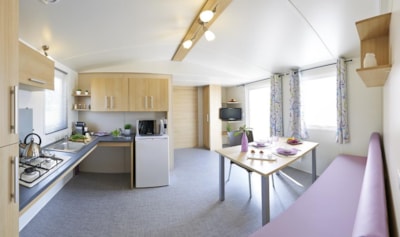 Confort Mobile-home 36m² Wheelchair friendly 4/6 p. (2 bedrooms) + covered terrace