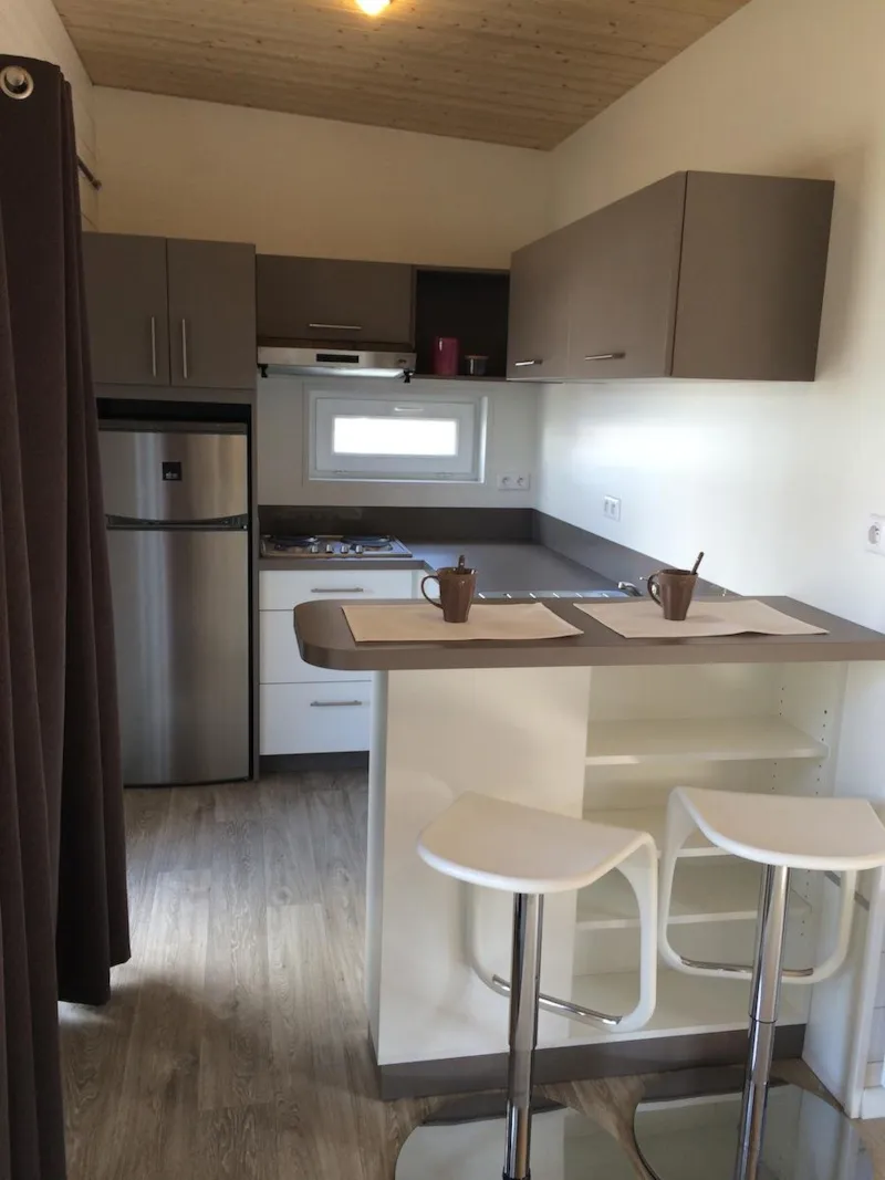 Premium Chalet 46M² 6/8 P. (3 Chambres) + Terrasse Couverte