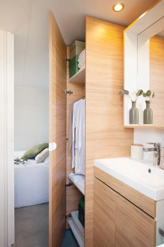 Premium Mobil-Home 36M² 4/6 P. (2 Chambres, 2 Sdb) + Terrasse Couverte