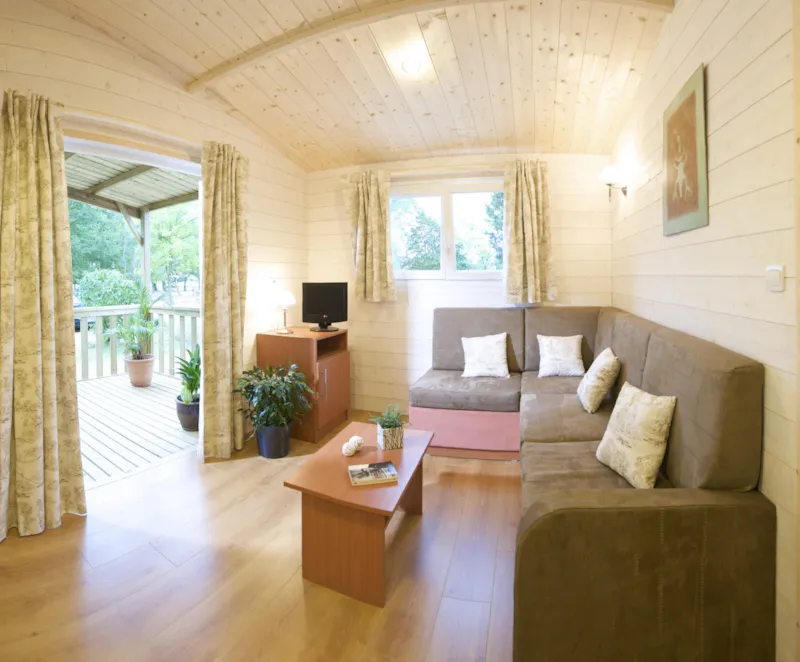 Premium Chalet 42M² 4/6 P. (2 Chambres) + Terrasse Couverte