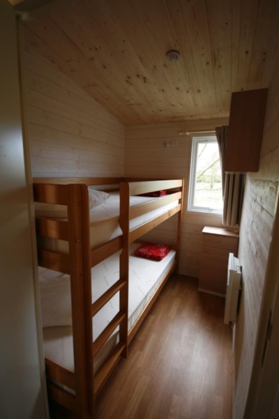 Standard Chalet 24m² Wheelchair friendly  (1 bedroom) + covered terrace