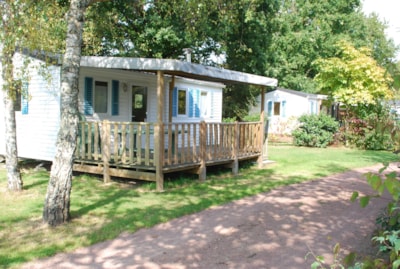 Standard  Mobile-home O'Hara 28m² 4/6 p. (2 bedrooms) + sheltered terrace