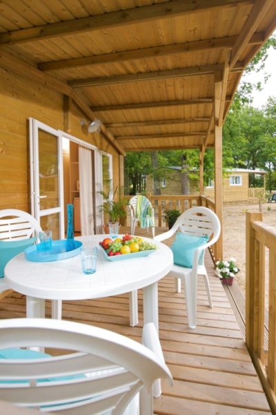 Standard Chalet 18m²  (1 bedroom) + covered terrace