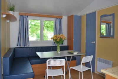 Standard  Mobile-home O'Hara 28m² 4/6 p. (2 bedrooms) + sheltered terrace