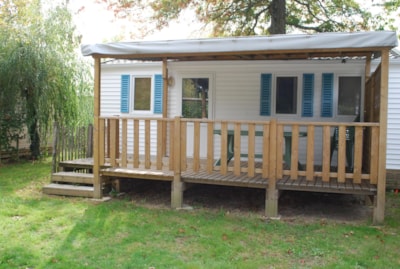 Standard  Mobile-home O'Hara 28m² 4/6 p. (2 bedrooms) + sheltered terrace