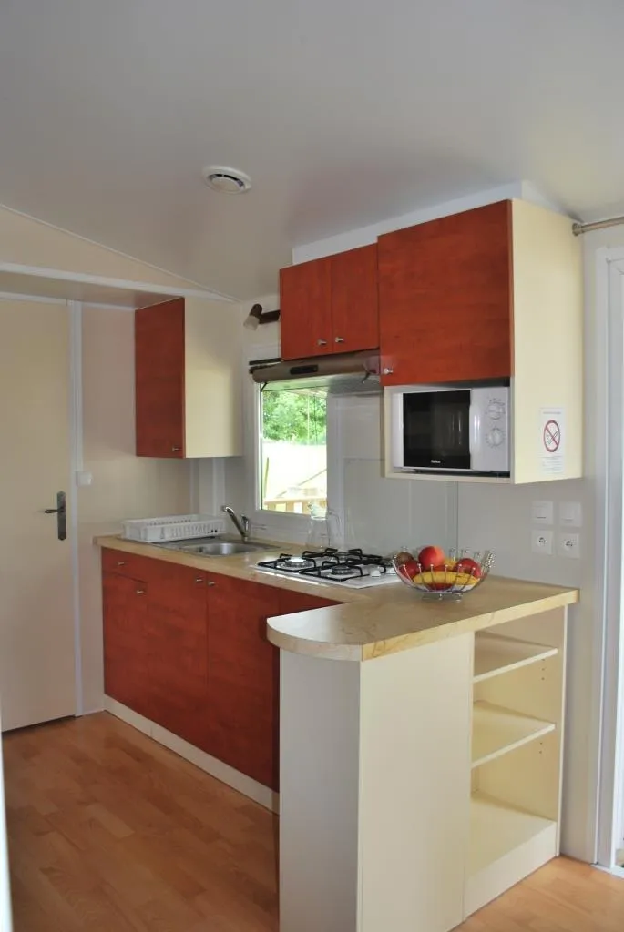 Confort Mobil-Home 32M² 4/6 P. (3 Chambres) + Terrasse Couverte