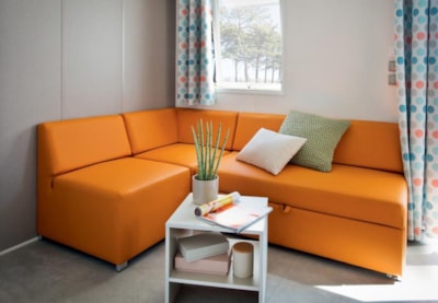 Premium Mobile-home 32m² 6 p. (3 bedrooms) + sheltered terrace