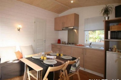 Confort Chalet 24m² 4/6 p. (2 bedrooms) + sheltered terrace