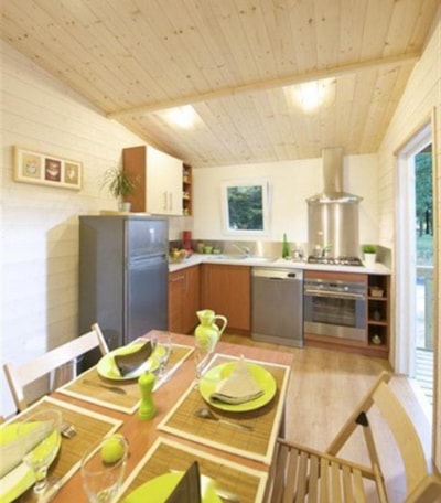 Premium Chalet 42m² 4/6 p. (2 bedrooms) + sheltered terrace