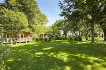 Stellplatz - Stellplatz Nature (Zelt, Wohnwagen, Wohnmobil / 1 Auto / Ohne Strom) - Flower Camping du Lac de La Chausselière