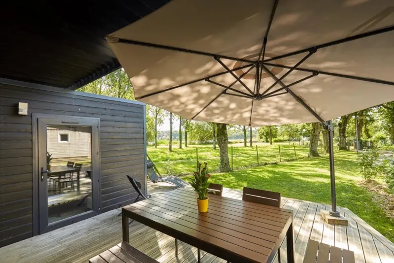 Premium Chalet 46M² 6/8 P. (3 Chambres) + Terrasse Couverte