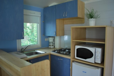 Standard Mobile home Louisiane 28m² 4/6 p. (2 bedrooms) + sheltered terrace