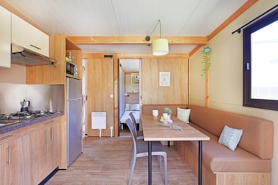 Premium Chalet Ottawa 33m² 6 p. (3 bedrooms) + sheltered terrace