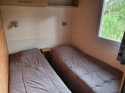 Confort Chalet 24m² 4/6 p. (2 bedrooms) + sheltered terrace