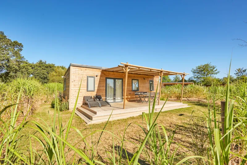 Premium Mobil-Home 32M² 6 P. (3 Chambres) + Terrasse Couverte