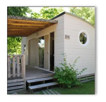 Standard Chalet 18M² 2/4 P. (1 Chambre) + Terrasse Couverte