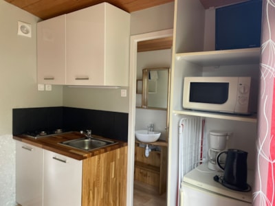 Standard Chalet 18m²  (1 bedroom) + covered terrace