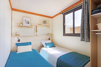 Premium Chalet Camélia - 33 m² (3 bedrooms) + Air conditioning + XXL covered terrace