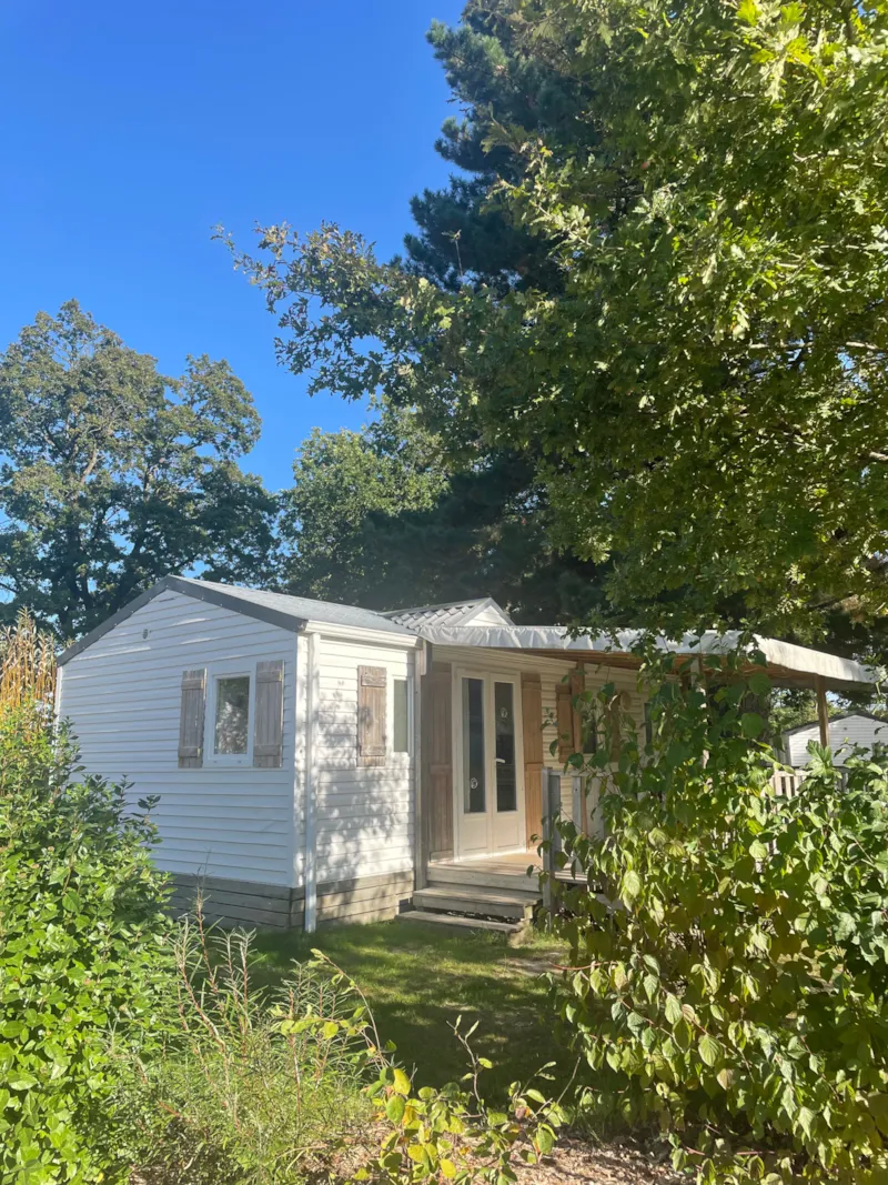 Confort Mobil-Home 32M² 4/6 P. (3 Chambres) + Terrasse Couverte