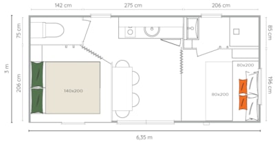 Cocosweet Standard 19m² (1 bedroom) + sheltered terrace