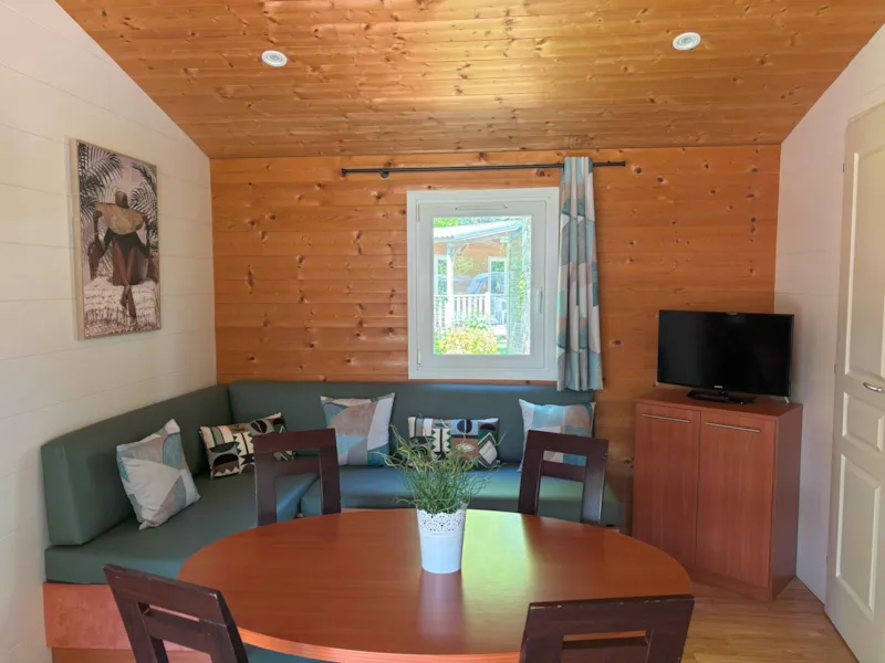 Confort Chalet 40M² 4/6 P. (2 Chambres) + Terrasse Couverte