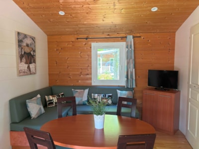 Confort Chalet 40m² 4/6 p. (2 bedrooms) + sheltered terrace