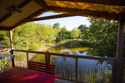 Confort Lodge COSYFLOWER 38m² 4/6 p.(2 bedrooms) + sheltered terrace
