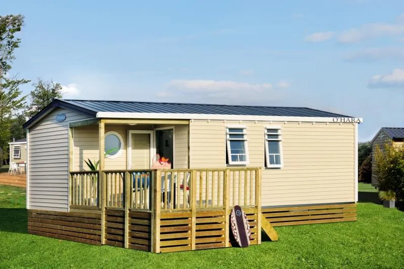 Huuraccommodatie(s) - Stacaravan 31M² (3 Slaapkmaers) - - Camping des Etangs