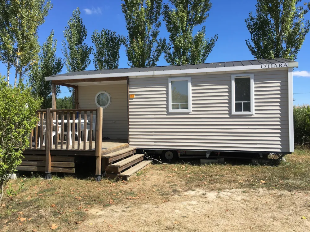 Huuraccommodatie(s) - Stacaravan 27M² (2 Slaapkamers) - - Camping des Etangs