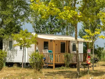 Location - Mobilhome 29M²  Mercure/ 2 Chambres - - Camping des Etangs