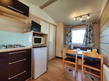 Mietunterkunft - Mobil-Home 25M² 2 Zimmer + Überdachte Terrasse - Camping Le Bernier