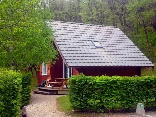Location - Chalet Orchidée 39 - image n°1 - CAMPING LA COMBE D'OYANS