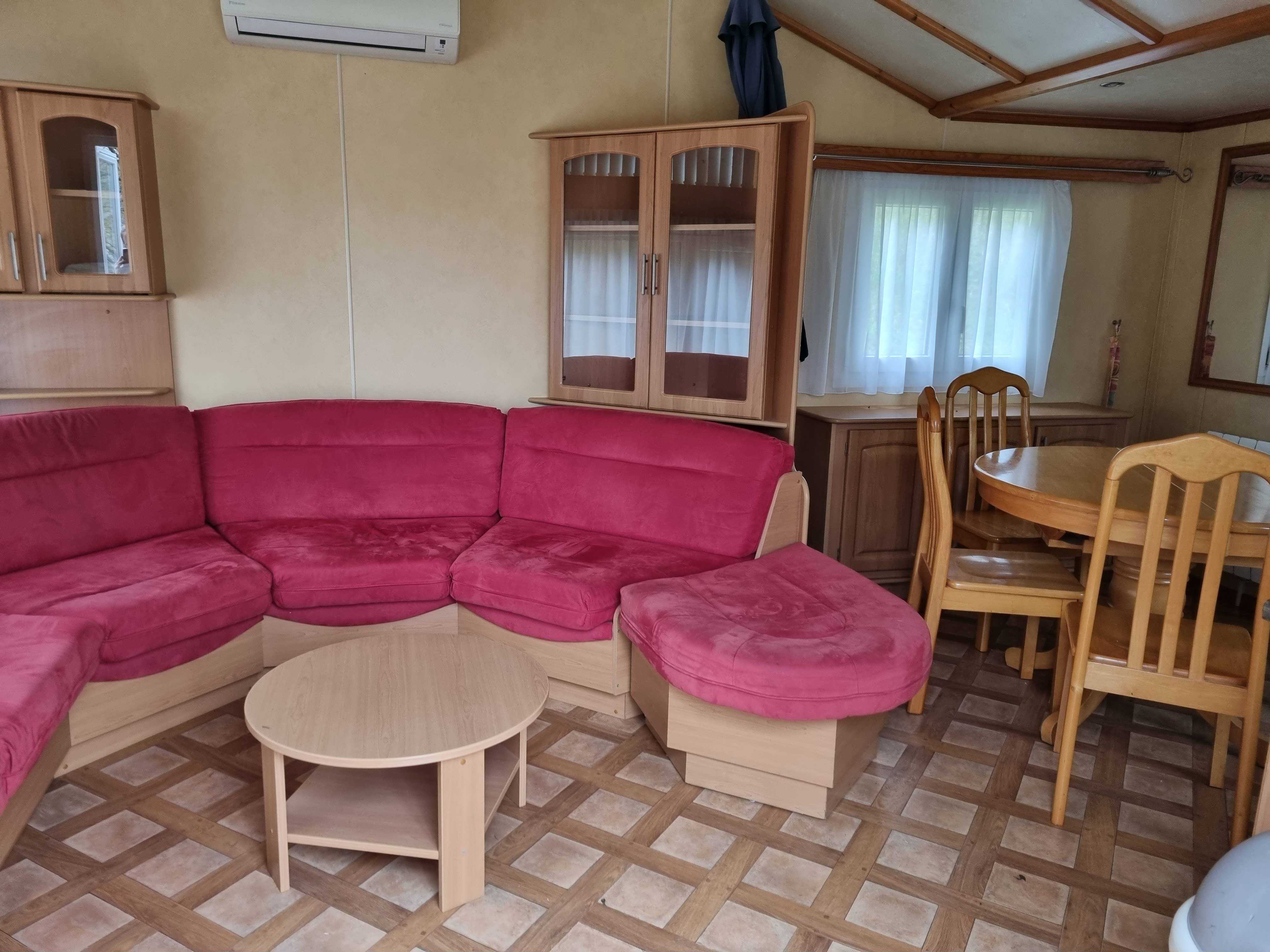 Accommodation - Mobil Home Myrtille 45 - CAMPING LA COMBE D'OYANS