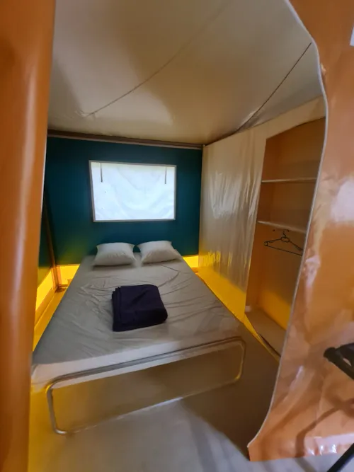 Huuraccommodatie(s) - Canvas Bungalow - 2 Slaapkamers - image n°3 - CAMPING LA COMBE D'OYANS