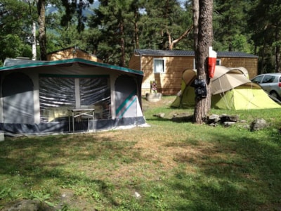 Pitch Trekking Package by foot or by bike with tent