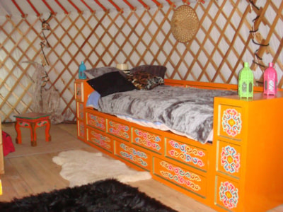 Mongolian Yurt without toilet blocks