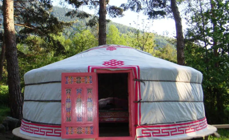 Yourte Mongole Sans Sanitaires
