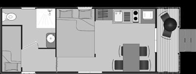 Gipsycar*** 25m²