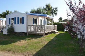 Mietunterkunft - Mobilheim Standard - 2 Schlafzimmer - Camping Le Kervastard