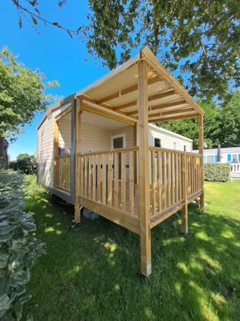 Mietunterkunft - Mobile Home Komfort - 2 Schlafzimmer - Camping Le Kervastard