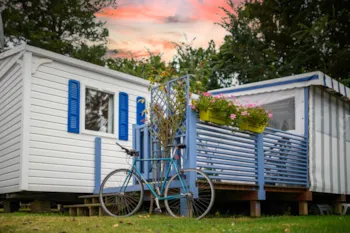 Mietunterkunft - Mobilheim Standard - 3 Schlafzimmer - Camping Le Kervastard