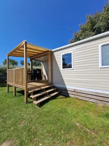 Mietunterkunft - Mobile Home Komfort - 3 Schlafzimmer - Camping Le Kervastard