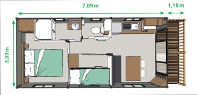 CARAVAN - 2 BEDROOMS — 10