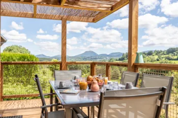 Location - Chalet Bellevue 2 Chambres - Camping de la Haute Sioule