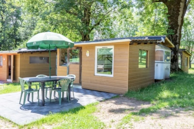 CARAVAN WITH WOODEN AWNING - WITHOUT SANITARY FACILITIES — 6