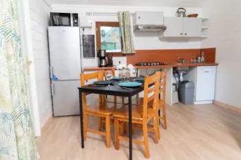 Location - Chalet 2 Chambres (Pmr) - Camping de la Haute Sioule