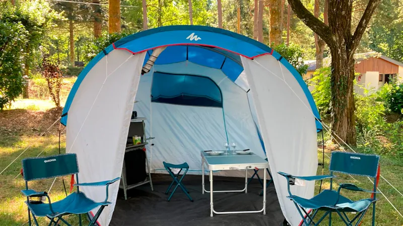 Tente Équipée — Pack 2 Personnes