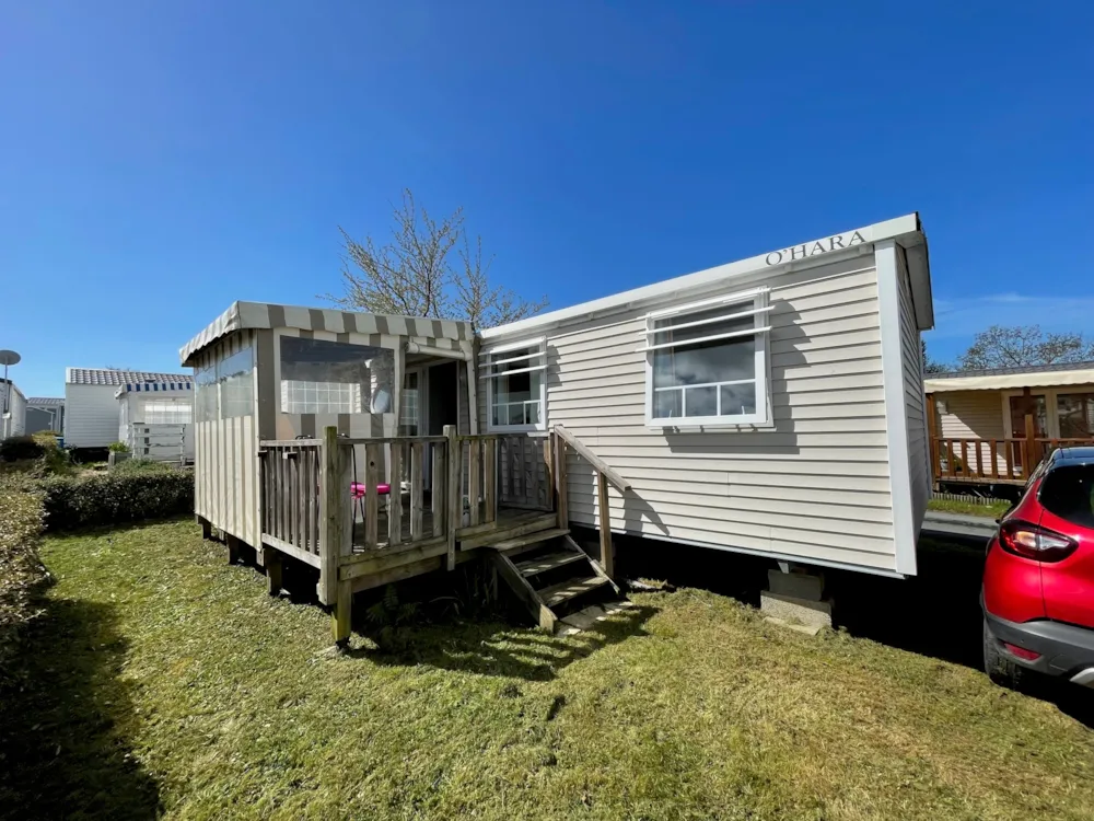 Location - Mobil-Home 3 Chambres - Résident - - Camping Les Marsouins